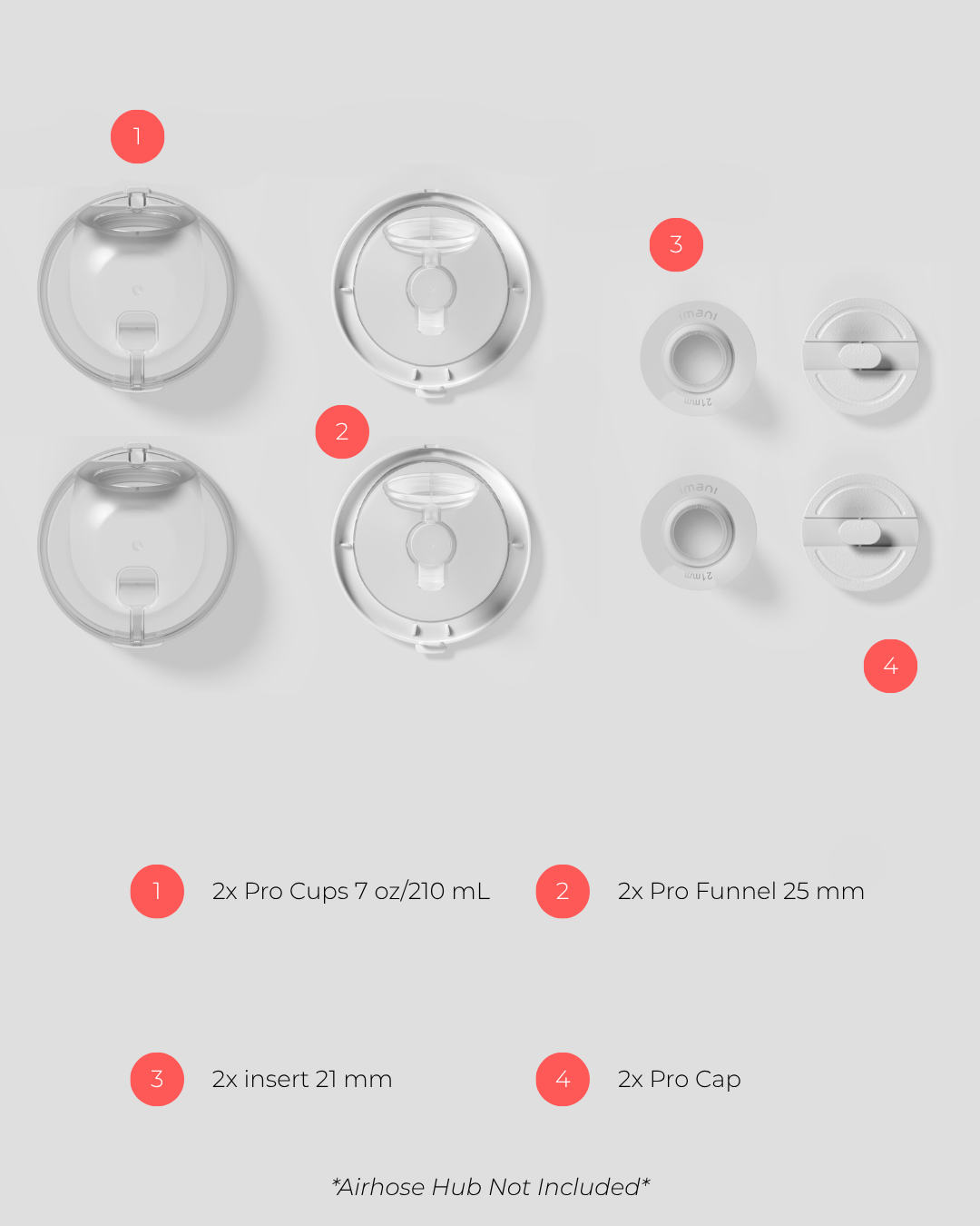 Handsfree PRO Cup Set ( 2 )